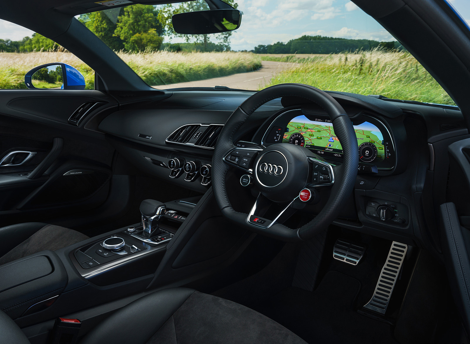 2020 Audi R8 V10 RWD Coupe (UK-Spec) Interior Wallpapers #119 of 151
