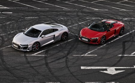 2020 Audi R8 V10 RWD Coupe and Spyder Wallpapers 450x275 (12)