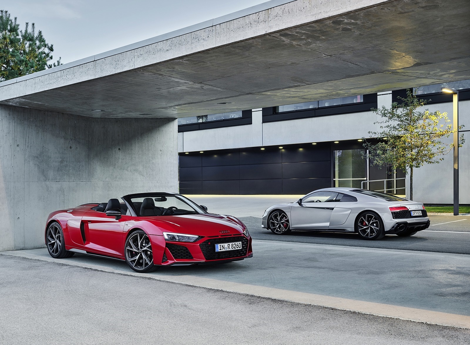 2020 Audi R8 V10 RWD Coupe and Spyder Wallpapers #10 of 151