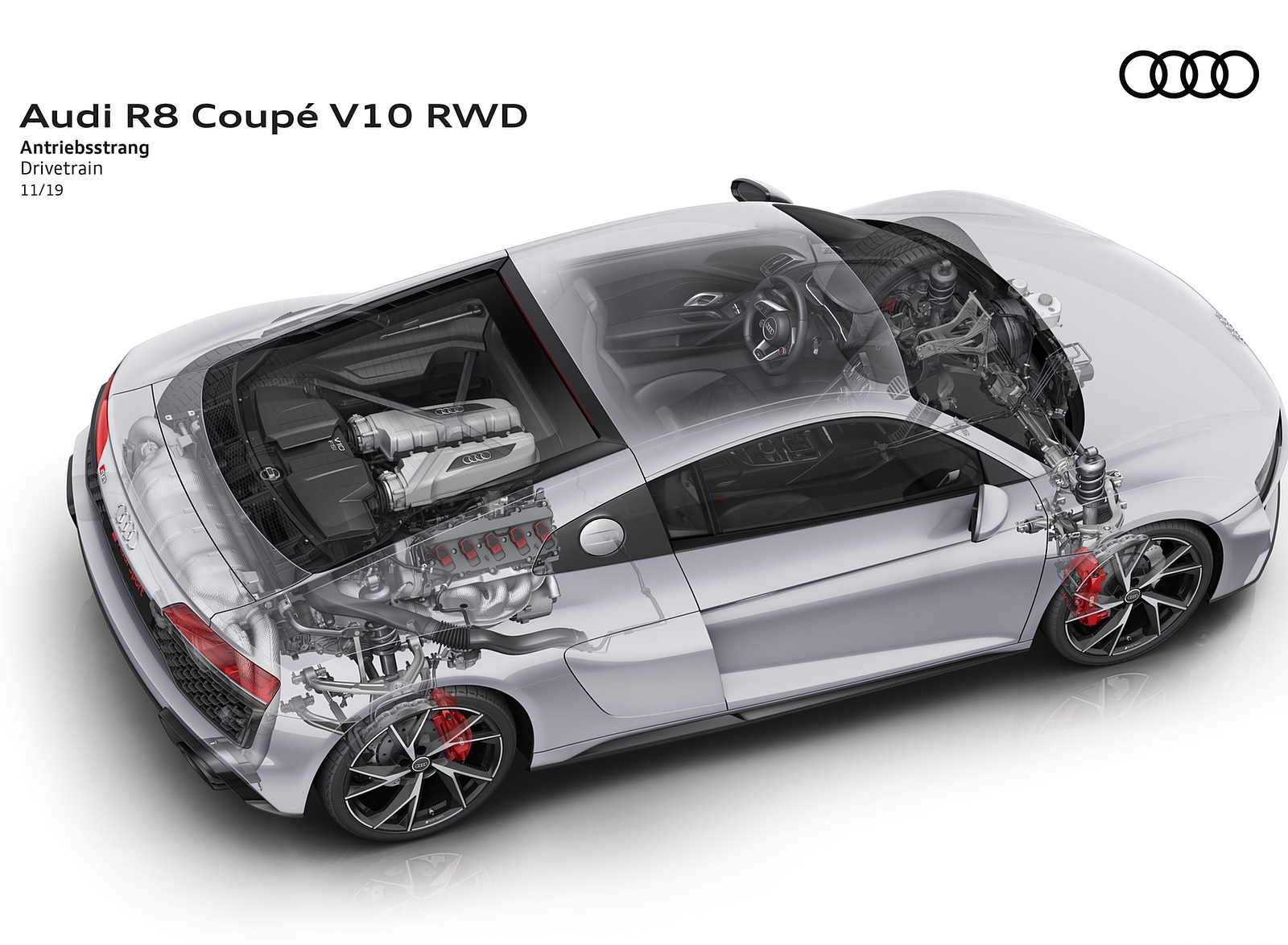 2020 Audi R8 V10 RWD Drivetrain Wallpapers #31 of 151