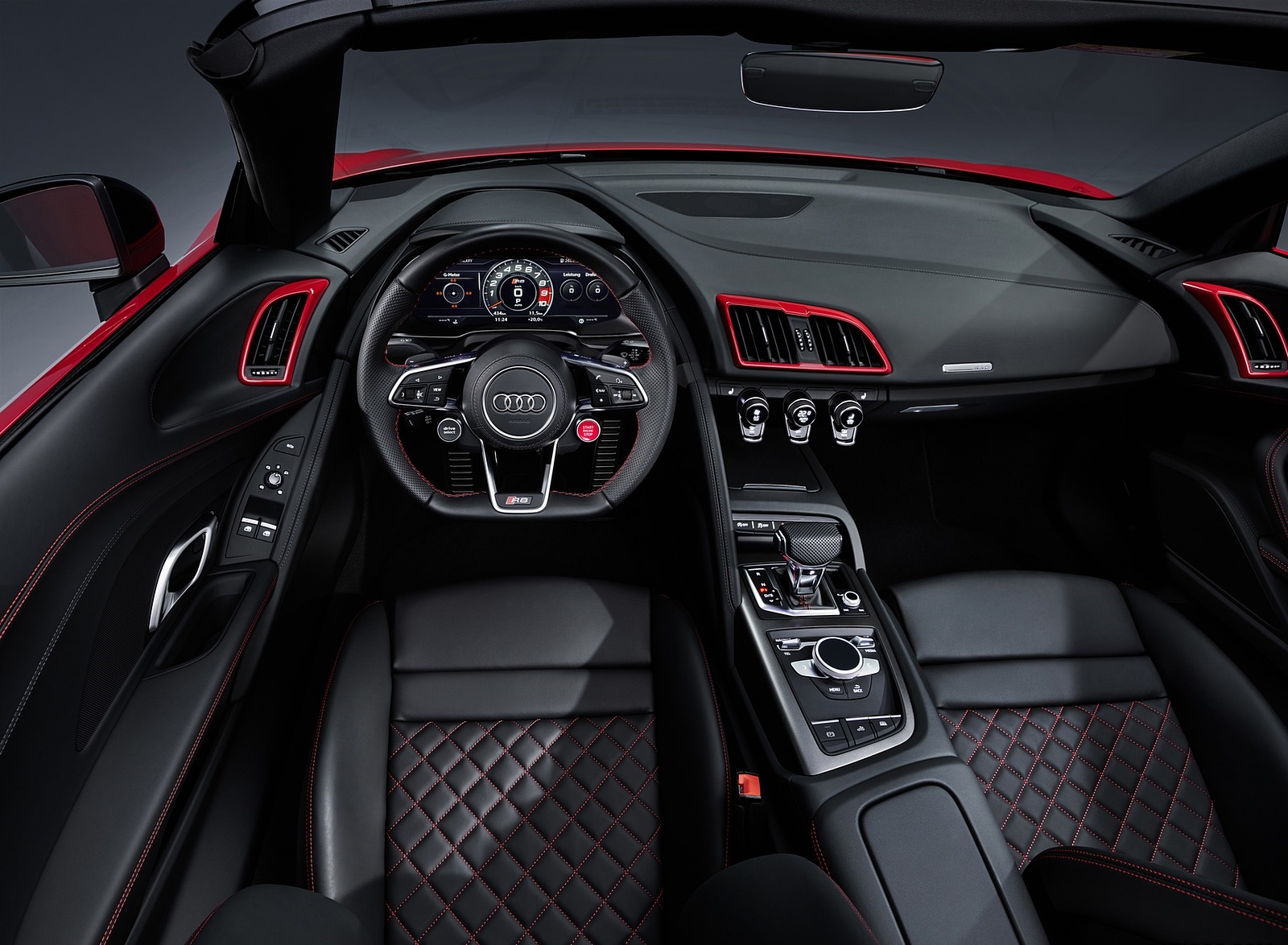 2020 Audi R8 V10 RWD Interior Cockpit Wallpapers #31 of 31