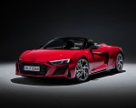 2020 Audi R8 V10 RWD Spyder (Color: Tango Red) Front Three-Quarter Wallpapers 150x120 (21)