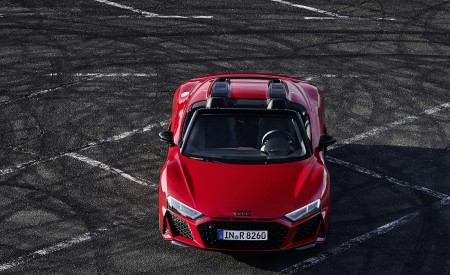 2020 Audi R8 V10 RWD Spyder (Color: Tango Red) Front Wallpapers 450x275 (20)