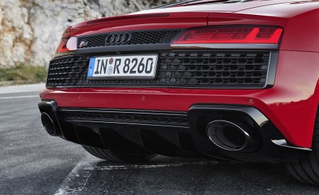 2020 Audi R8 V10 RWD Spyder (Color: Tango Red) Tail Light Wallpapers 450x275 (25)