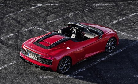 2020 Audi R8 V10 RWD Spyder (Color: Tango Red) Top Wallpapers 450x275 (18)
