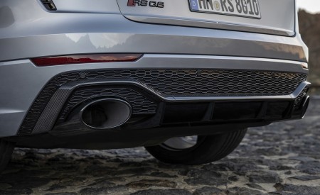 2020 Audi RS Q8 (Color: Florett Silver) Exhaust Wallpapers 450x275 (113)