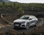 2020 Audi RS Q8 (Color: Florett Silver) Front Three-Quarter Wallpapers 150x120
