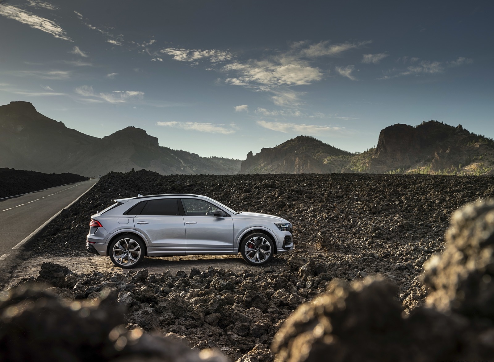 2020 Audi RS Q8 (Color: Florett Silver) Side Wallpapers #101 of 196