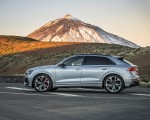 2020 Audi RS Q8 (Color: Florett Silver) Side Wallpapers 150x120