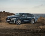 2020 Audi RS Q8 (Color: Galaxy Blue) Front Three-Quarter Wallpapers 150x120