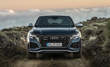 2020 Audi RS Q8 (Color: Galaxy Blue) Front Wallpapers 450x275 (54)