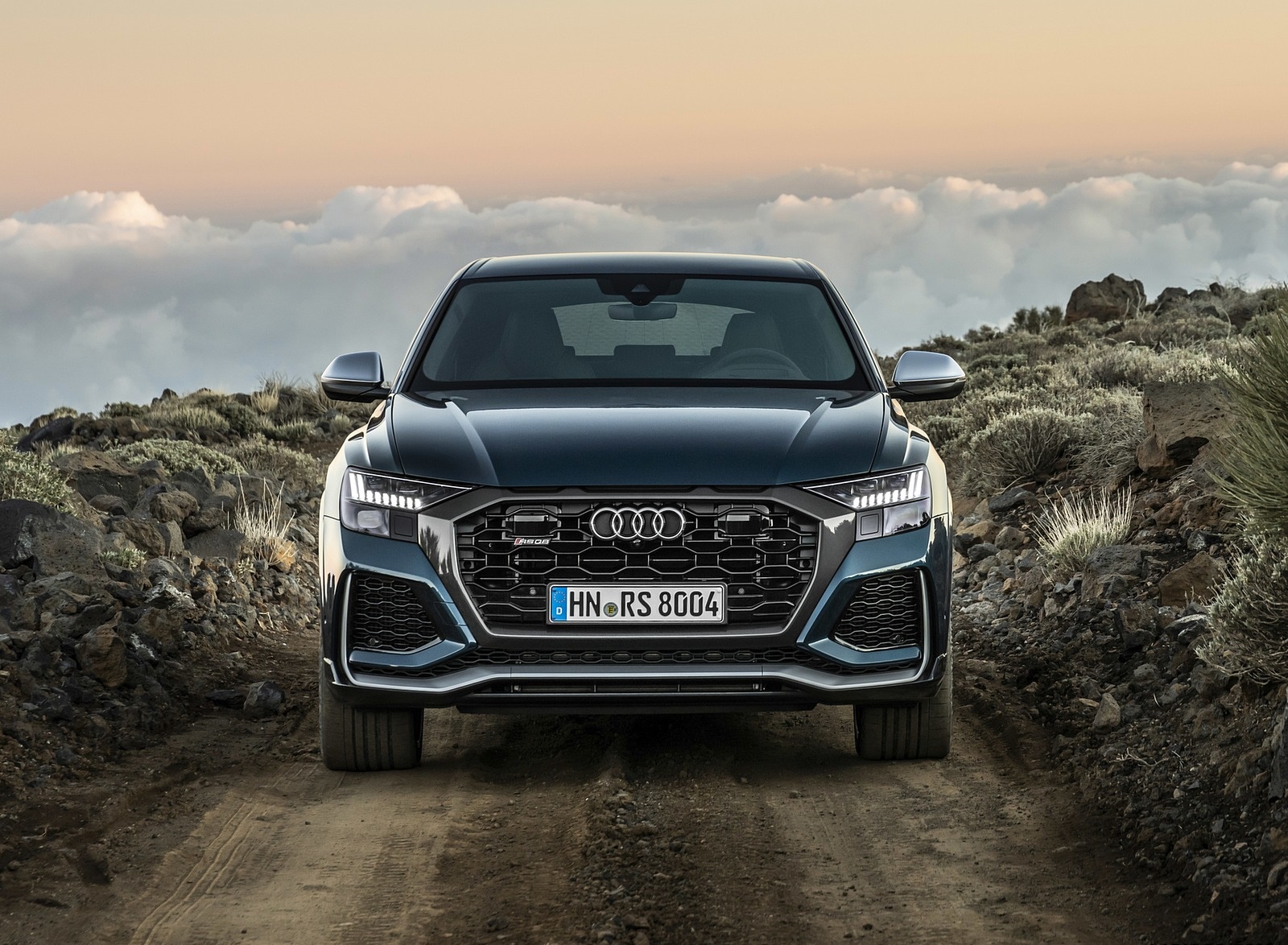 2020 Audi RS Q8 (Color: Galaxy Blue) Front Wallpapers #54 of 196