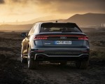 2020 Audi RS Q8 (Color: Galaxy Blue) Rear Wallpapers 150x120