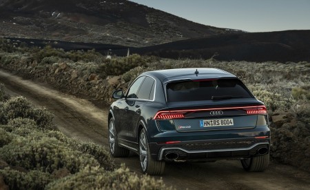 2020 Audi RS Q8 (Color: Galaxy Blue) Rear Wallpapers 450x275 (60)