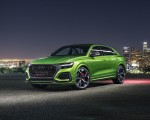 2020 Audi RS Q8 (Color: Java Green) Front Three-Quarter Wallpapers 150x120