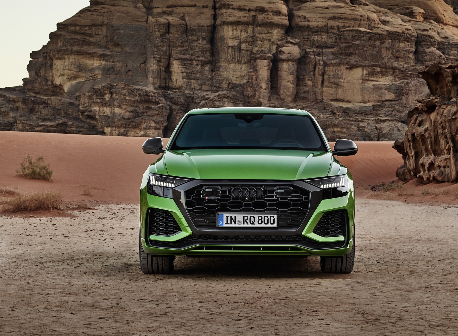 2020 Audi RS Q8 (Color: Java Green) Front Wallpapers #24 of 196