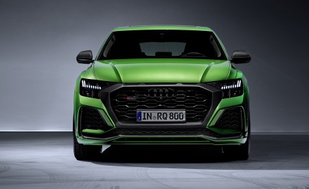 2020 Audi RS Q8 (Color: Java Green) Front Wallpapers 450x275 (40)