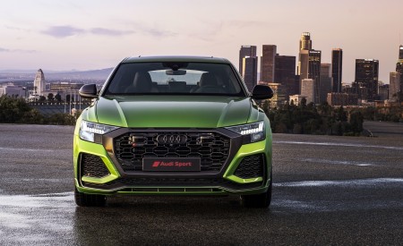 2020 Audi RS Q8 (Color: Java Green) Front Wallpapers 450x275 (25)