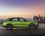 2020 Audi RS Q8 (Color: Java Green) Side Wallpapers 150x120