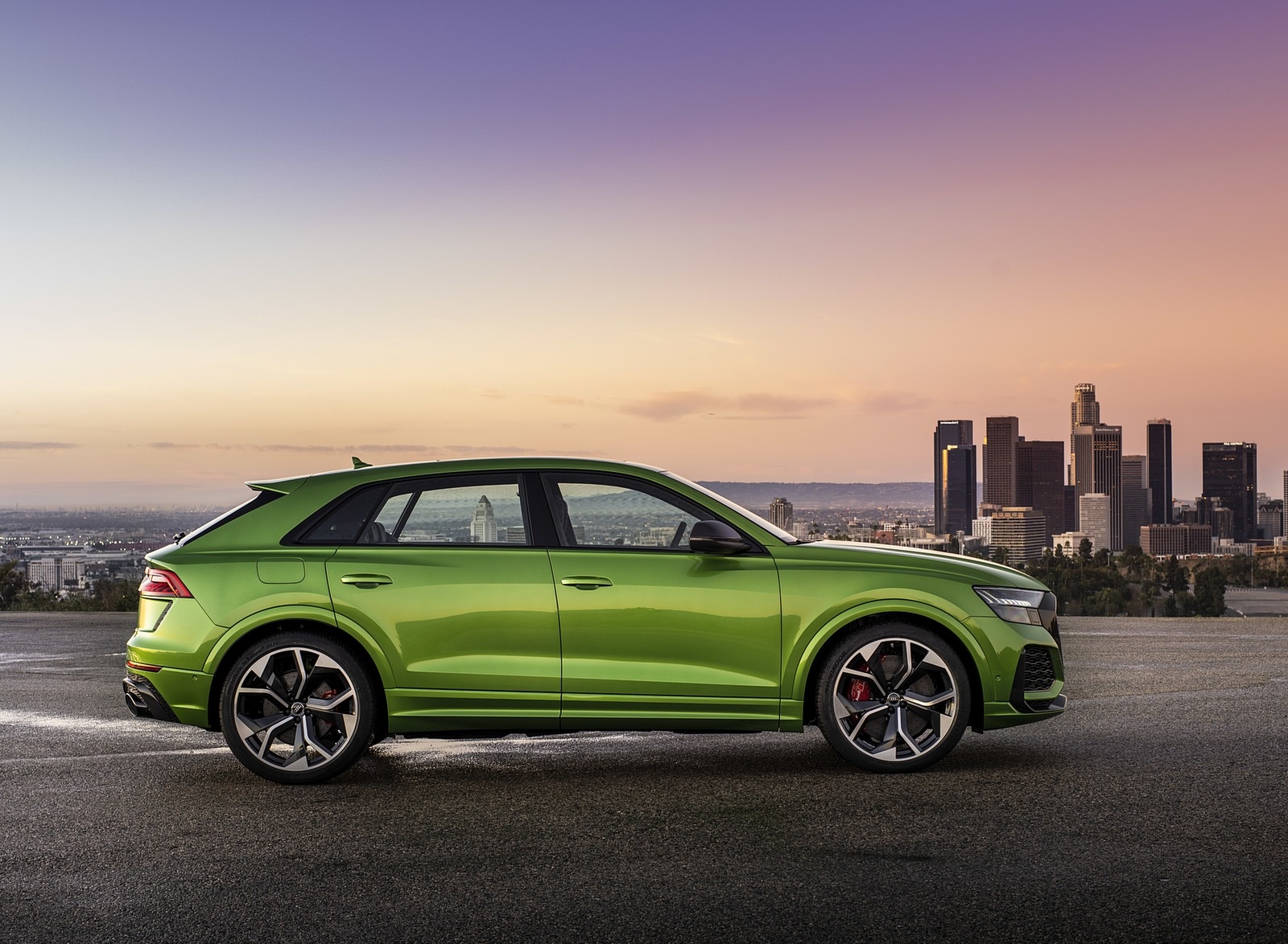 2020 Audi RS Q8 (Color: Java Green) Side Wallpapers #36 of 196