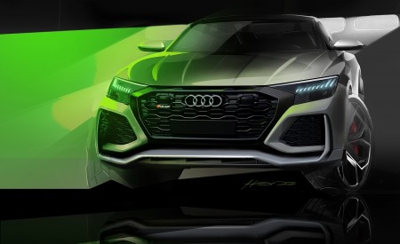 2020 Audi RS Q8 Design Sketch Wallpapers 450x275 (165)