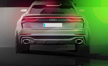 2020 Audi RS Q8 Design Sketch Wallpapers 450x275 (164)