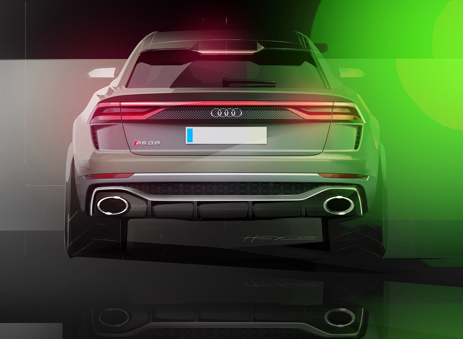 2020 Audi RS Q8 Design Sketch Wallpapers #164 of 196