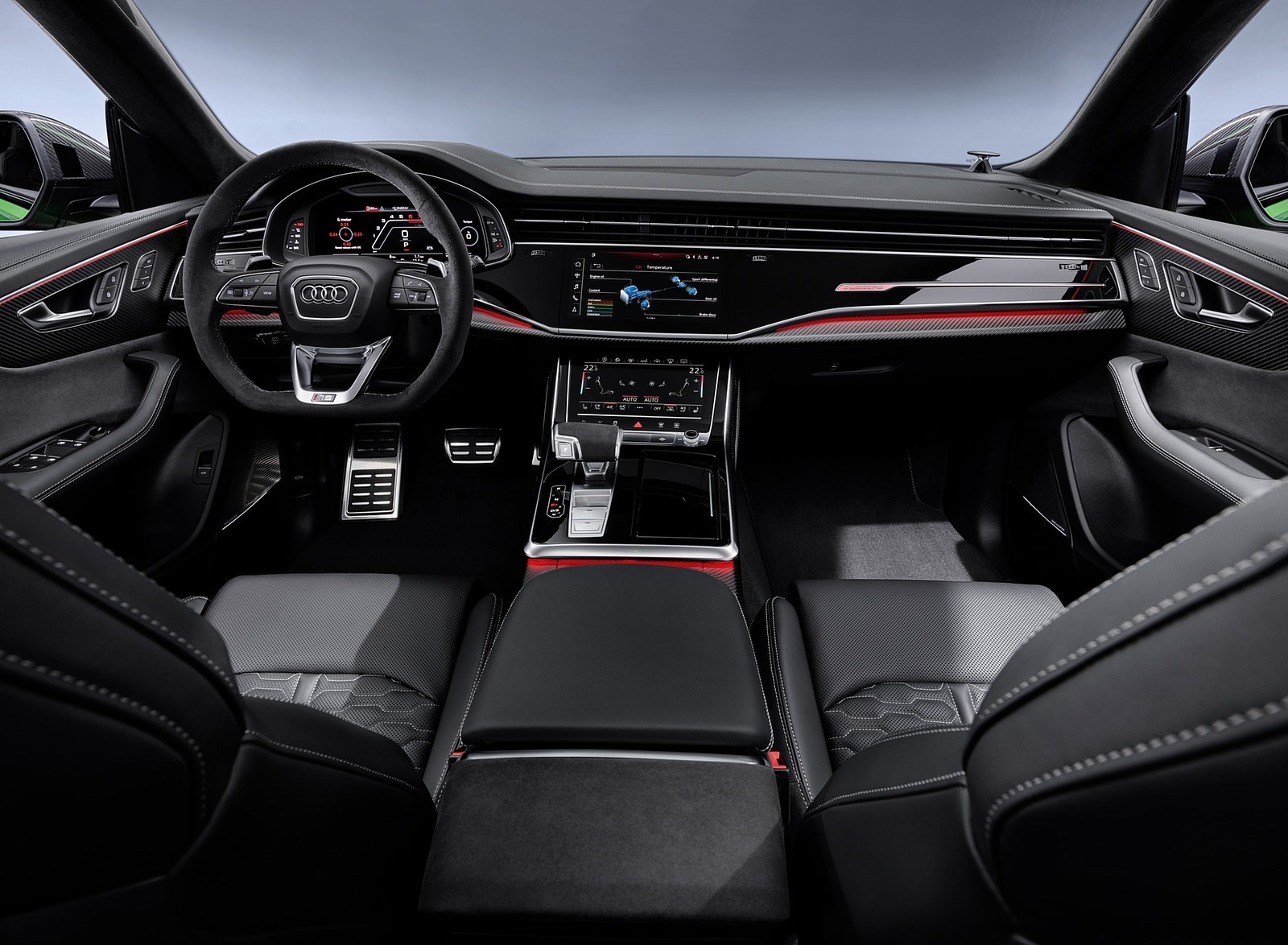 2020 Audi RS Q8 Interior Cockpit Wallpapers #194 of 196