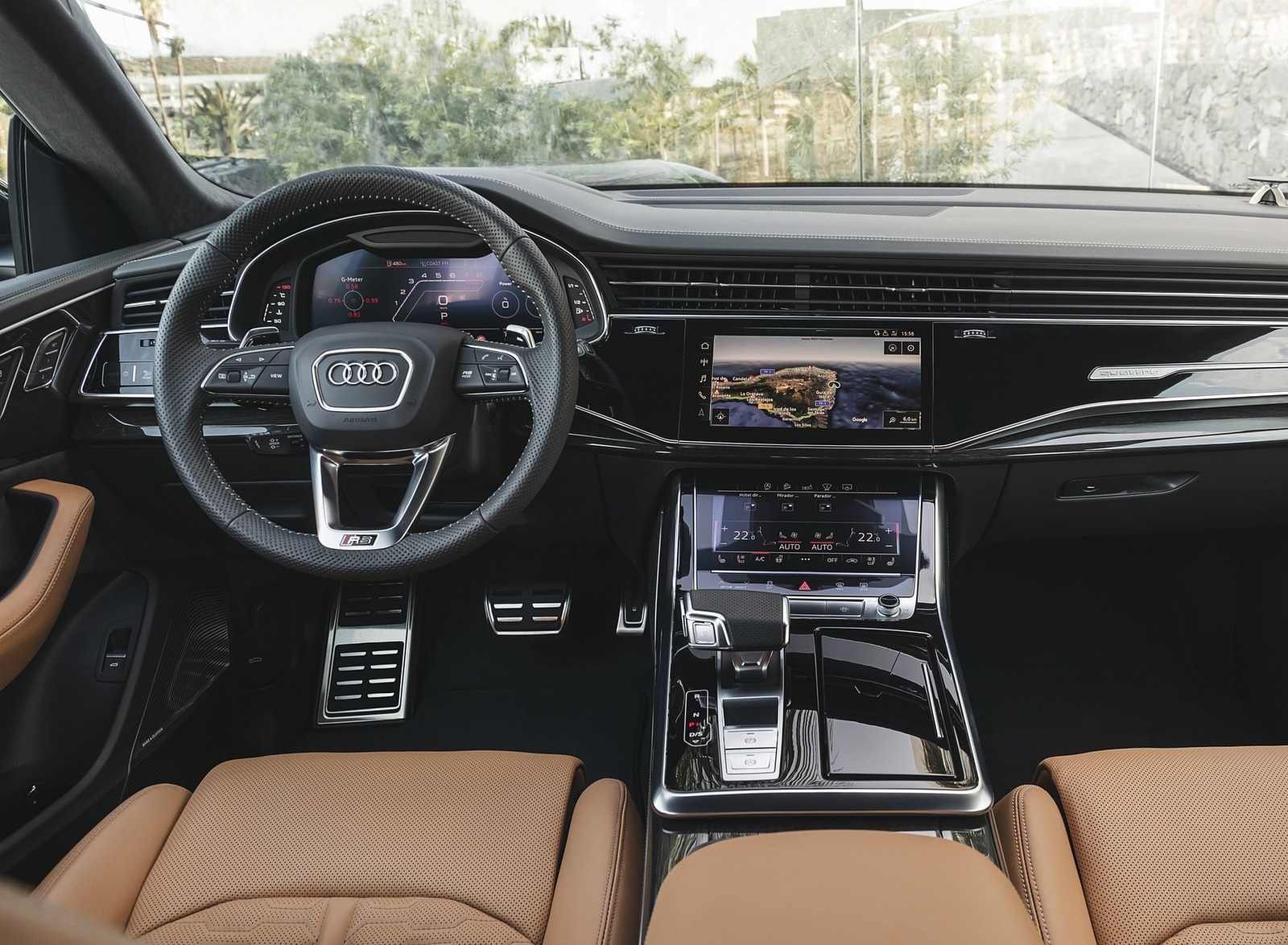 2020 Audi RS Q8 Interior Cockpit Wallpapers #148 of 196
