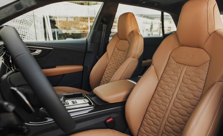 2020 Audi RS Q8 Interior Front Seats Wallpapers 450x275 (151)
