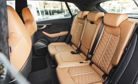 2020 Audi RS Q8 Interior Rear Seats Wallpapers 450x275 (152)