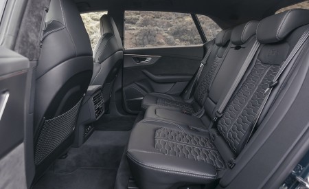 2020 Audi RS Q8 Interior Rear Seats Wallpapers 450x275 (64)