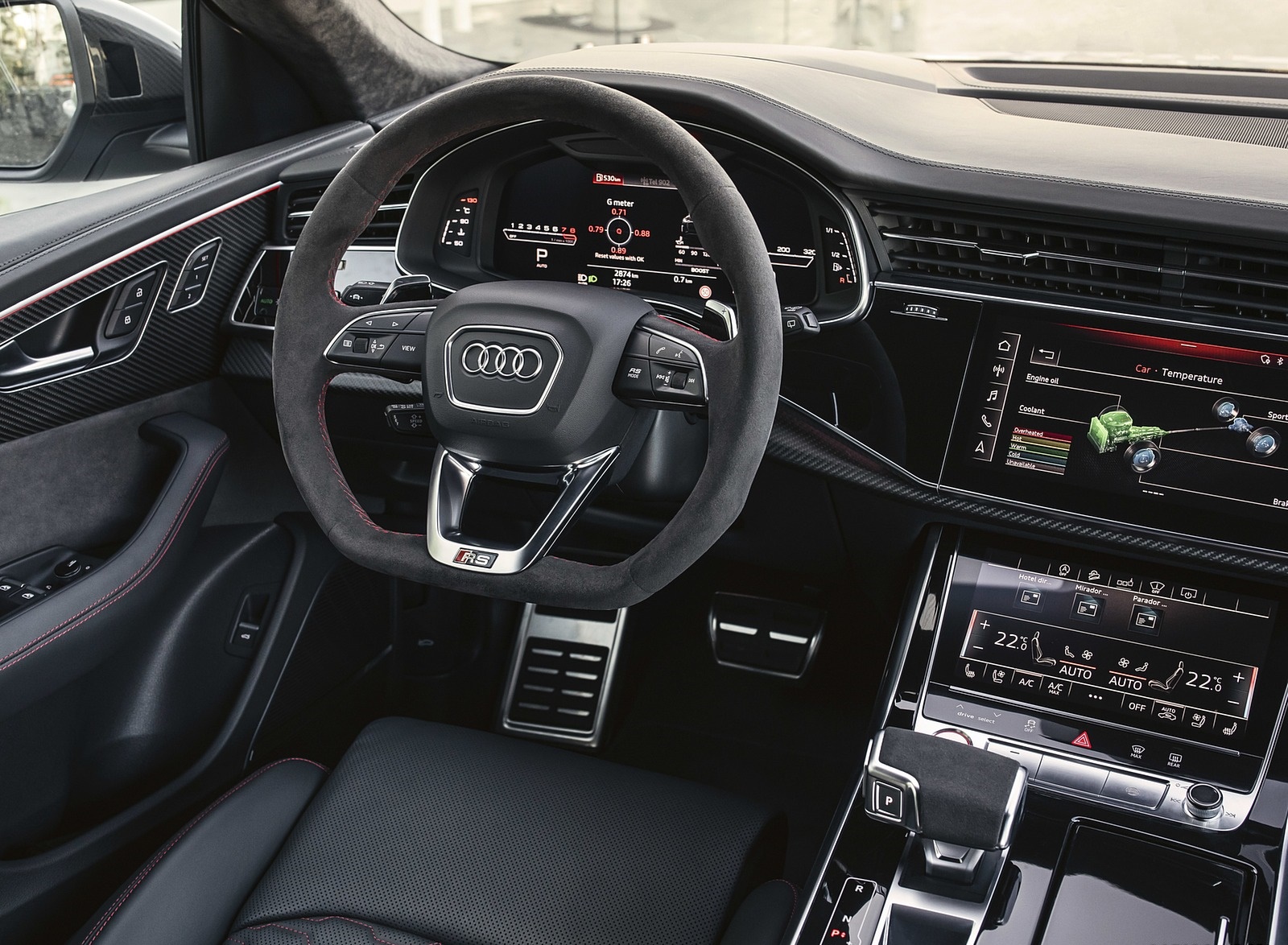 2020 Audi RS Q8 Interior Wallpapers #122 of 196