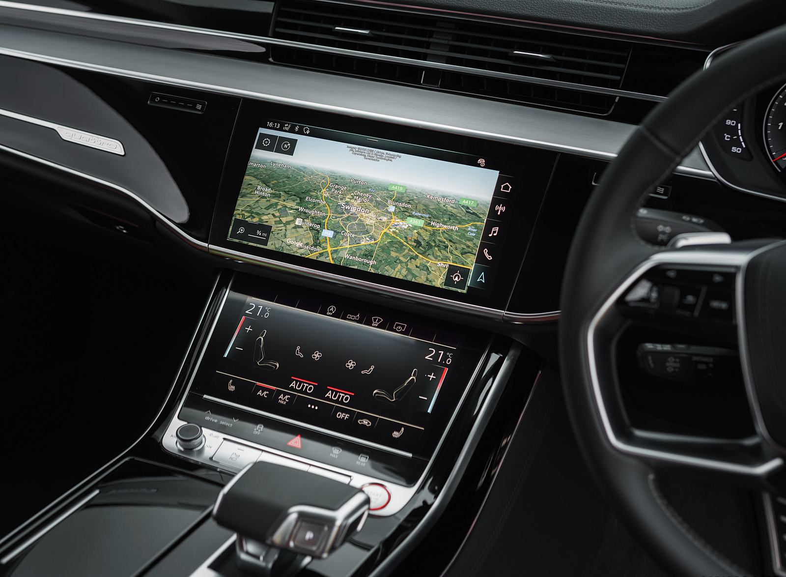 2020 Audi S8 (UK-Spec) Central Console Wallpapers  #167 of 189