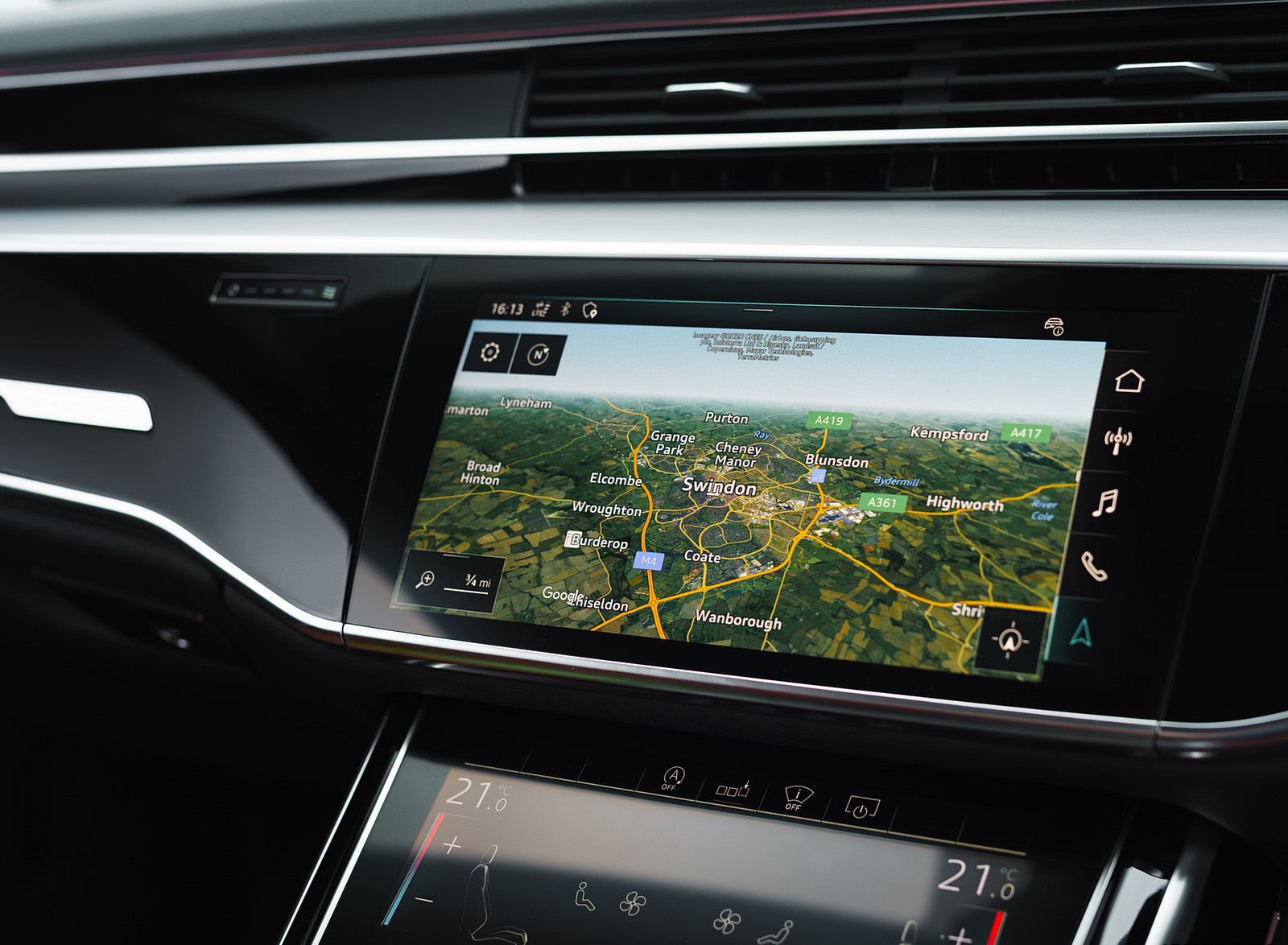 2020 Audi S8 (UK-Spec) Central Console Wallpapers #166 of 189