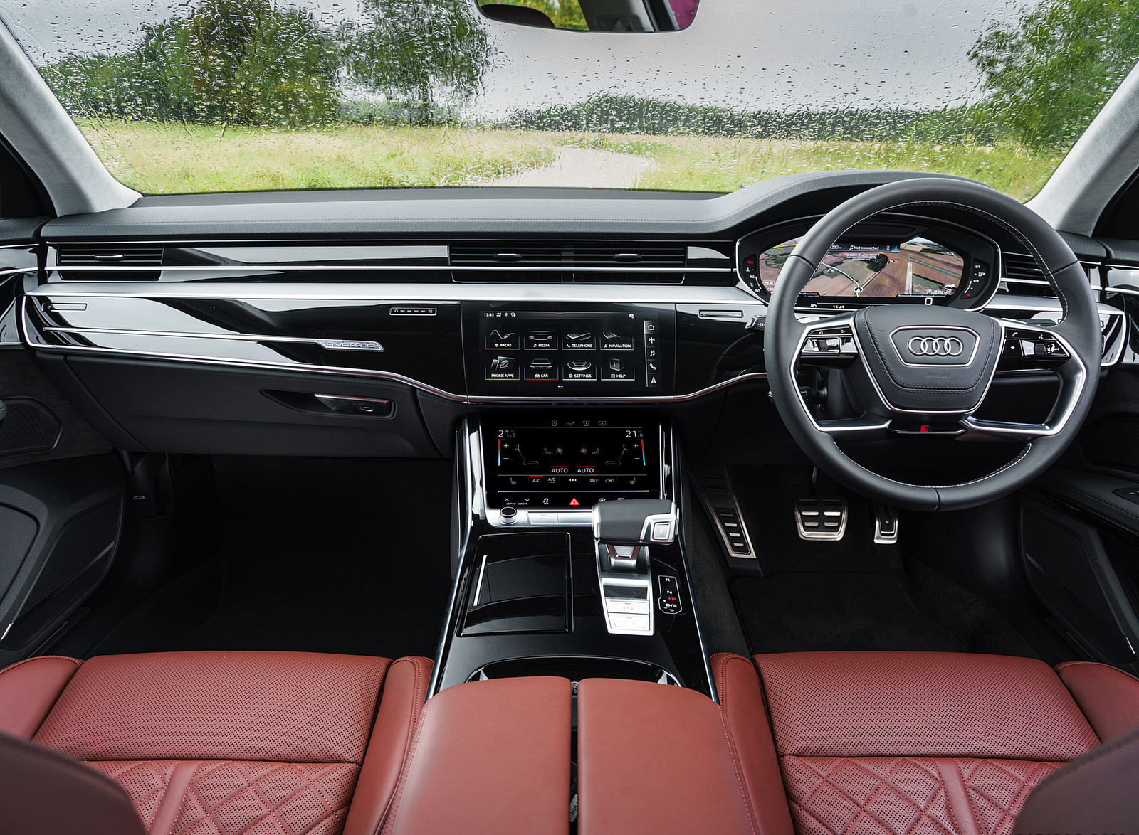 2020 Audi S8 (UK-Spec) Interior Cockpit Wallpapers #156 of 189