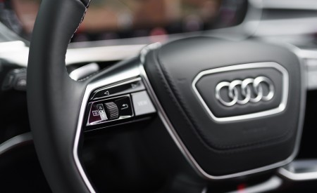 2020 Audi S8 (UK-Spec) Interior Steering Wheel Wallpapers 450x275 (162)