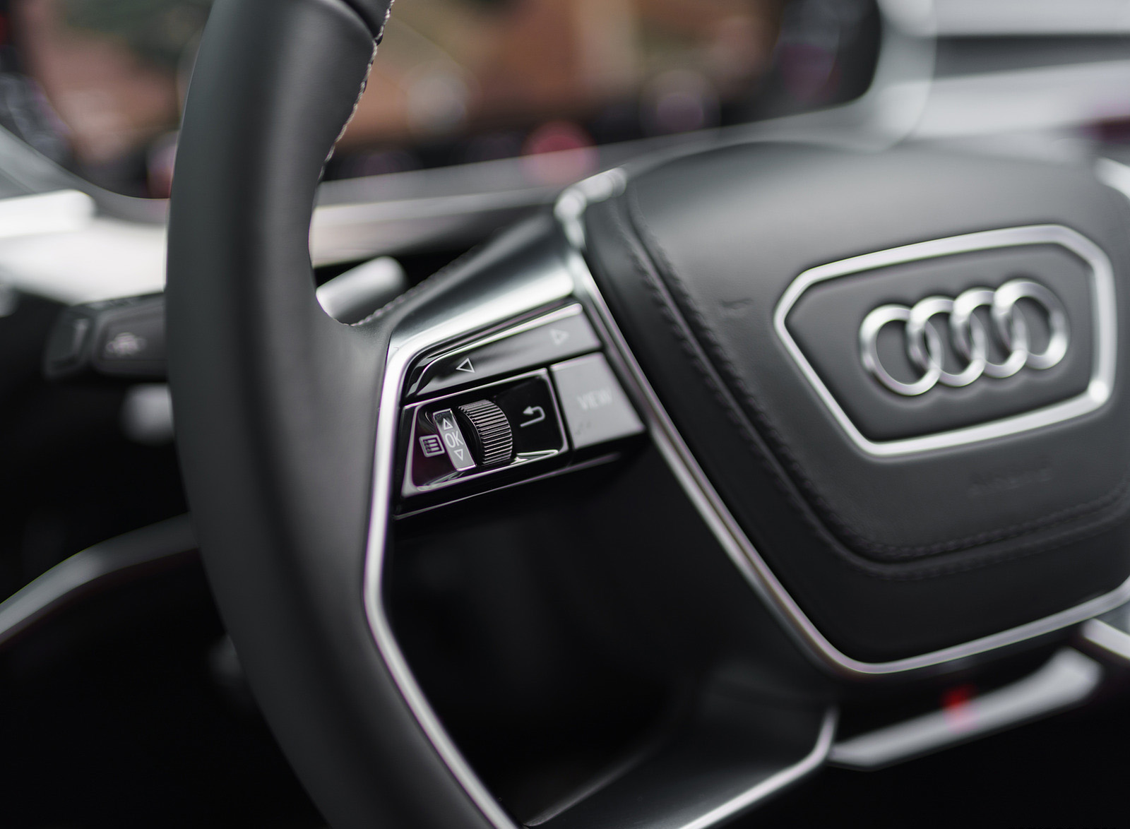 2020 Audi S8 (UK-Spec) Interior Steering Wheel Wallpapers #160 of 189