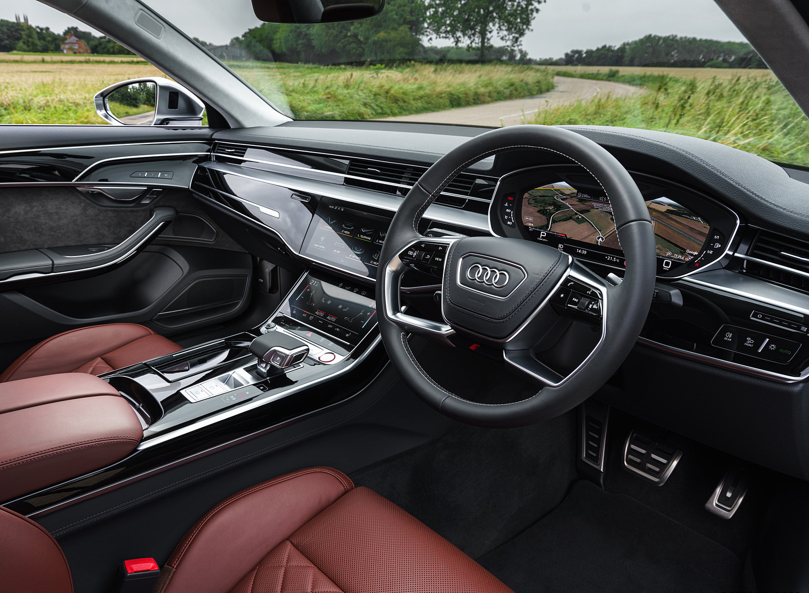2020 Audi S8 (UK-Spec) Interior Wallpapers #155 of 189