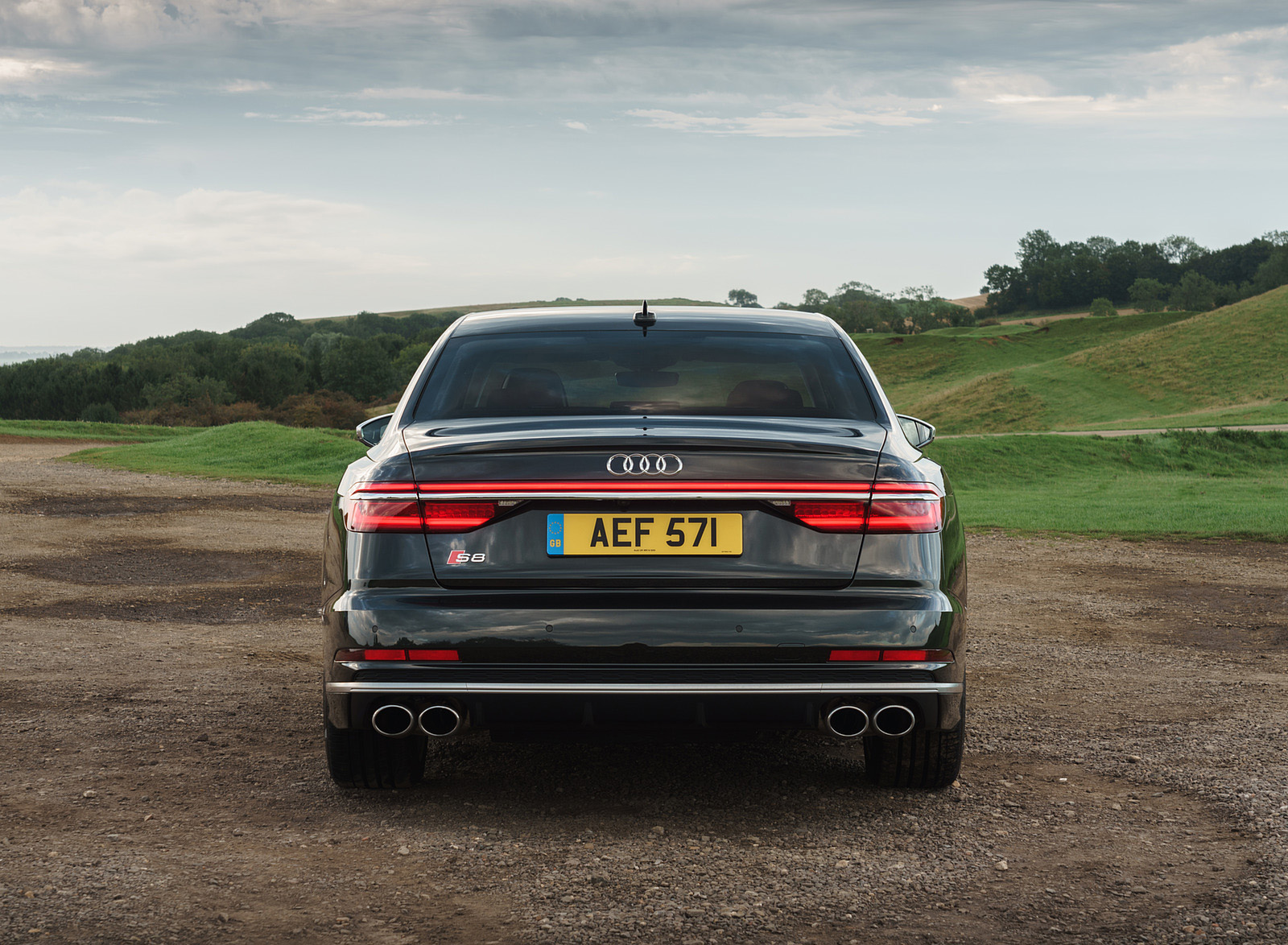 2020 Audi S8 (UK-Spec) Rear Wallpapers #129 of 189