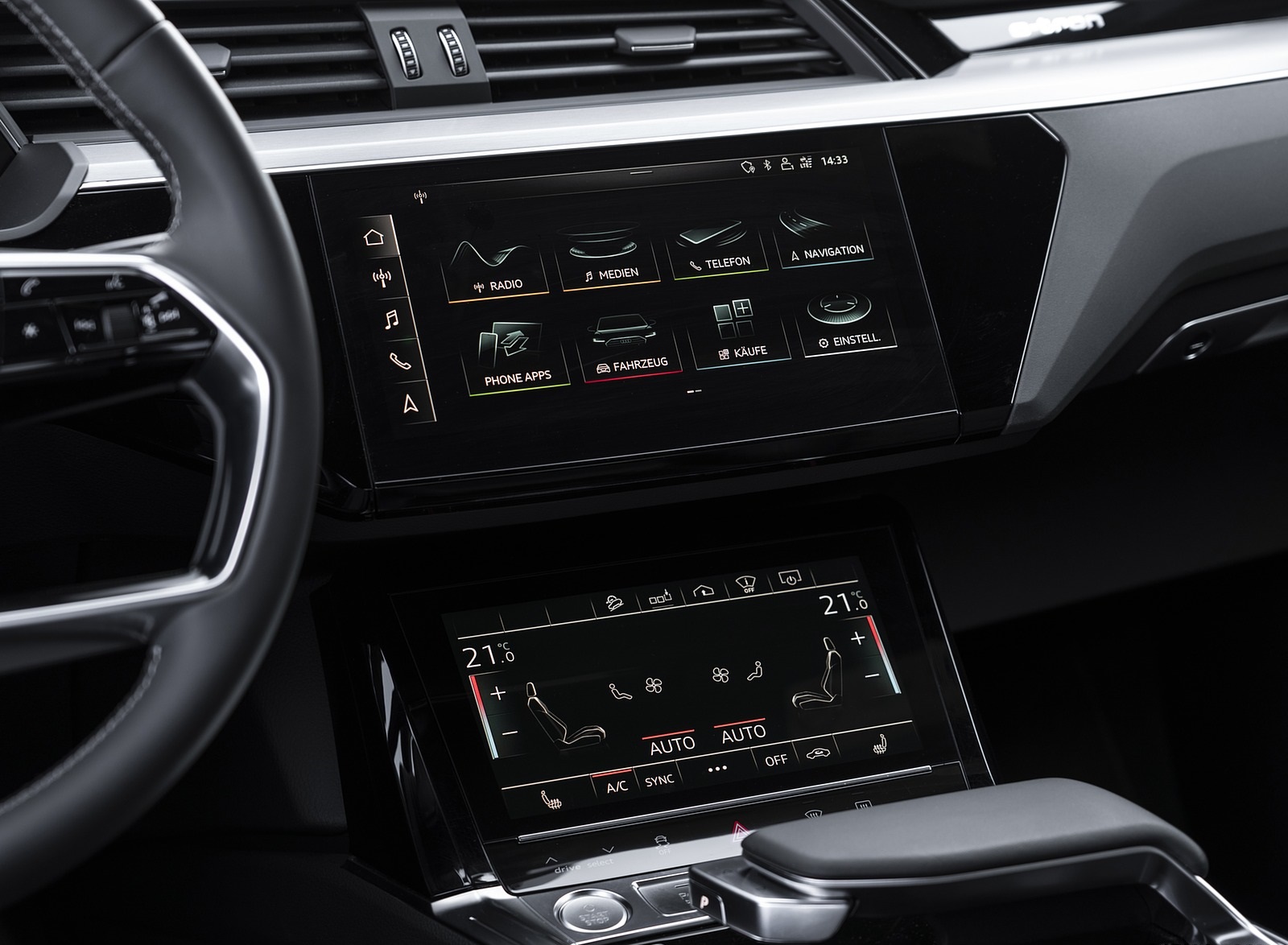 2020 Audi e-tron Sportback Central Console Wallpapers #15 of 145
