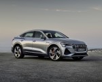 2020 Audi e-tron Sportback (Color: Florett Silver) Front Three-Quarter Wallpapers 150x120 (60)