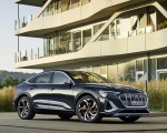 2020 Audi e-tron Sportback (Color: Plasma Blue) Front Three-Quarter Wallpapers 150x120 (55)