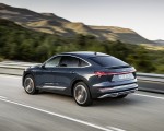 2020 Audi e-tron Sportback (Color: Plasma Blue) Rear Three-Quarter Wallpapers 150x120