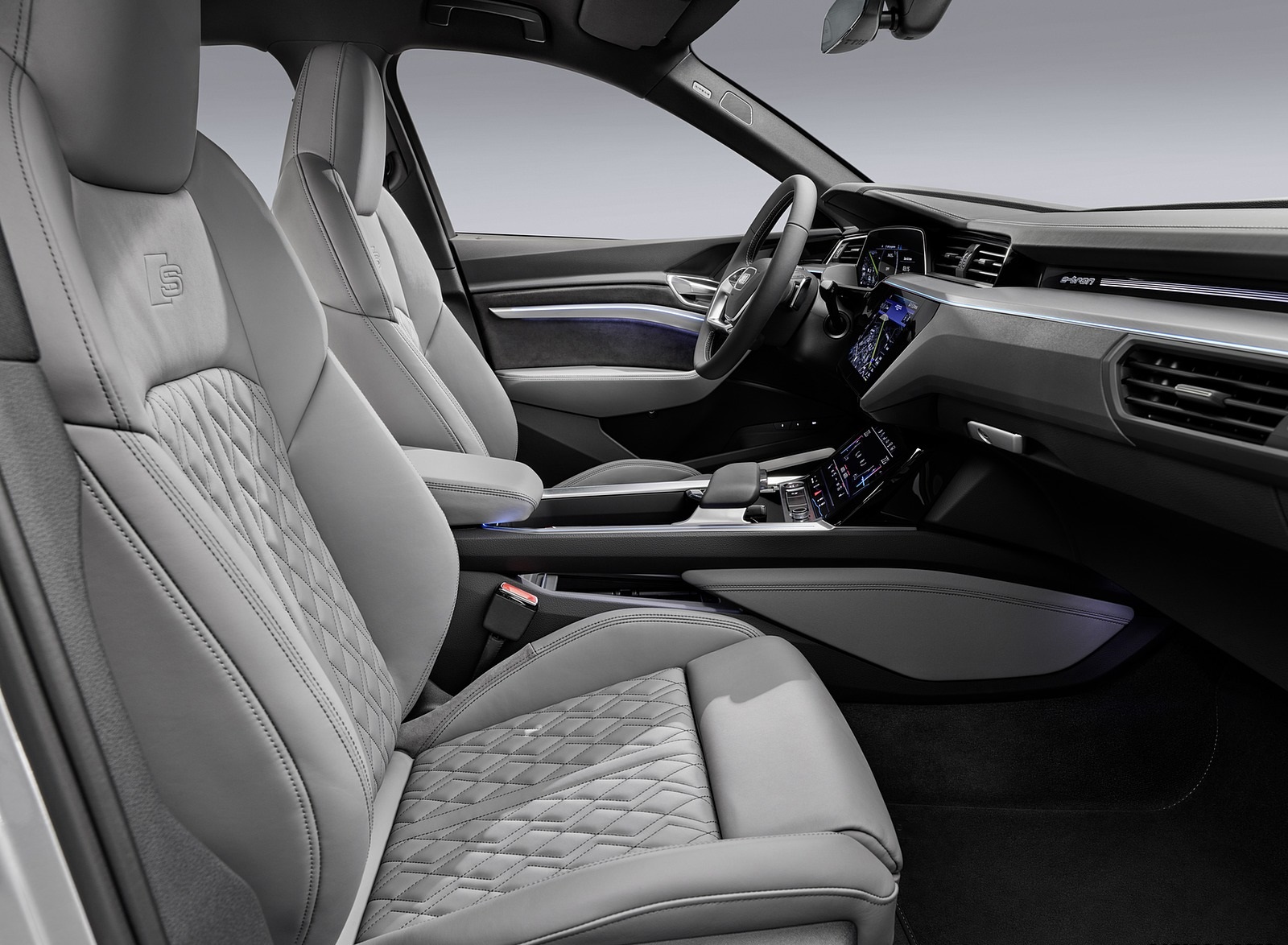 2020 Audi e-tron Sportback Interior Front Seats Wallpapers #89 of 145
