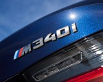 2020 BMW M340i Sedan (Color: Tanzanite Blue Metallic) Badge Wallpapers 150x120