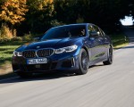 2020 BMW M340i Sedan (Color: Tanzanite Blue Metallic) Front Three-Quarter Wallpapers 150x120