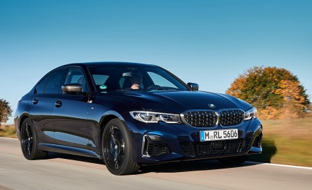 2020 BMW M340i Sedan (Color: Tanzanite Blue Metallic) Front Three-Quarter Wallpapers 450x275 (6)