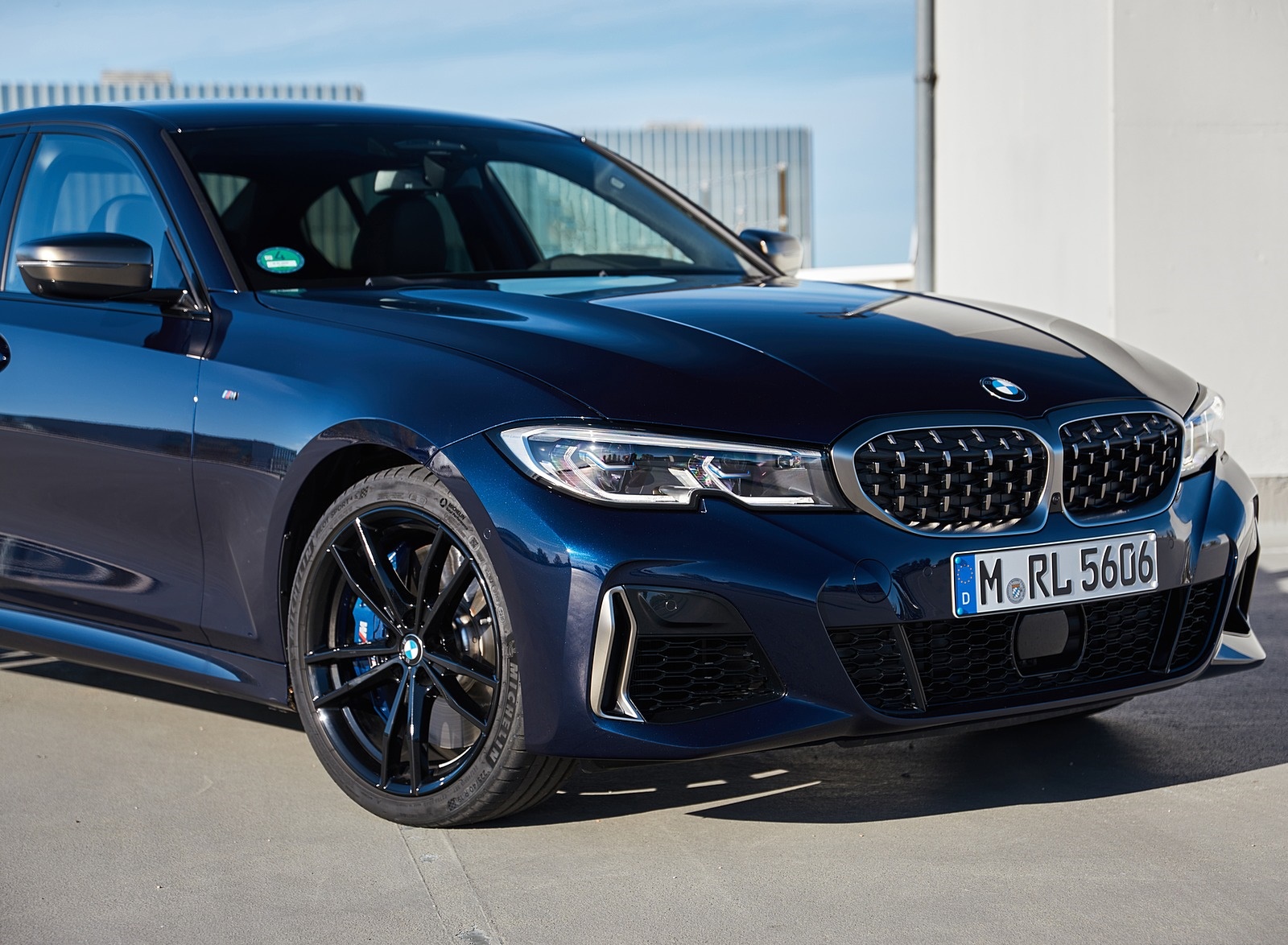 2020 BMW M340i Sedan (Color: Tanzanite Blue Metallic) Front Wallpapers #58 of 74