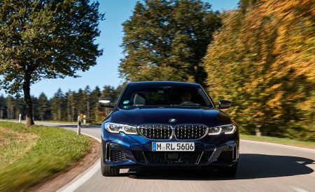 2020 BMW M340i Sedan (Color: Tanzanite Blue Metallic) Front Wallpapers 450x275 (29)
